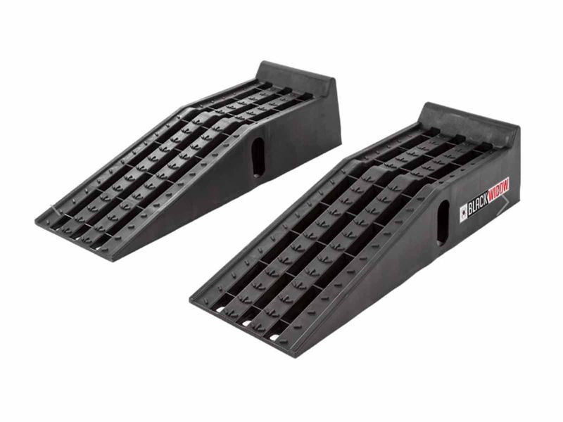 Accelerated Production Ramps Black Widow Plastic Service Ramps | RealTruck