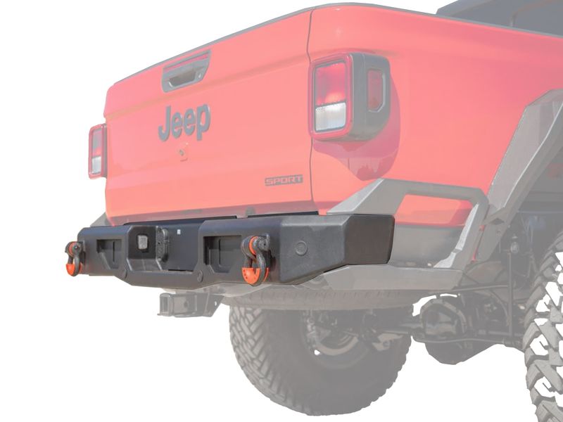 Body Armor 4x4 Full-Width Rear Jeep Bumper | RealTruck