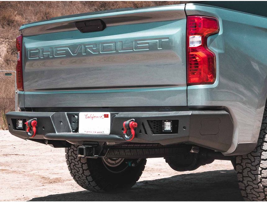 Body Armor 4x4 AmbushSeries Rear Bumper GM2966 RealTruck