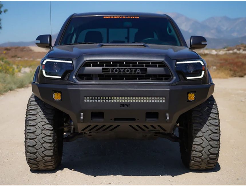 Body Armor 4x4 ProSeries Front Winch Bumper TC19341 RealTruck