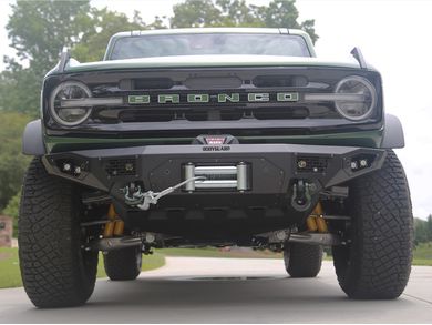 BODYGUARD Freedom Base Front Winch Bumper LAF21MYB-R | RealTruck