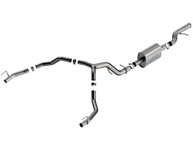 Borla S-Type Stainless Steel Cat-Back Exhaust System with Single