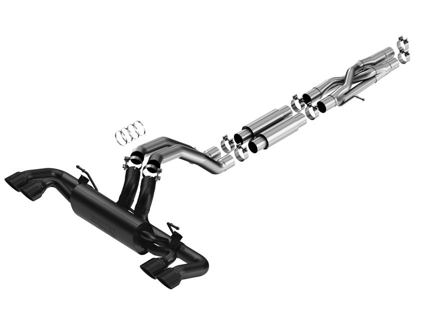 Borla ATAK Exhaust System 140893CB RealTruck