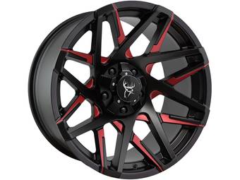 Buck Commander® Black & Red Canyon Wheels