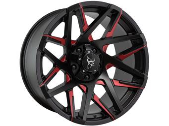 Buck Commander® Black & Red Canyon Wheels