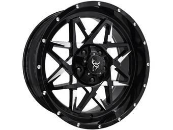 Buck Commander® Machined Gloss Black Caliber Wheels