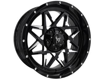 Buck Commander® Machined Gloss Black Caliber Wheels