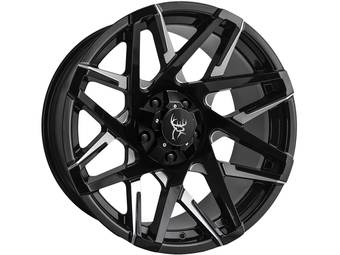 Buck Commander® Machined Gloss Black Canyon Wheels