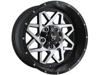 Buck Commander® Machined Matte Black Gridlock Wheels