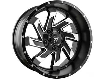 Buck Commander® Machined Matte Black SAW Wheels