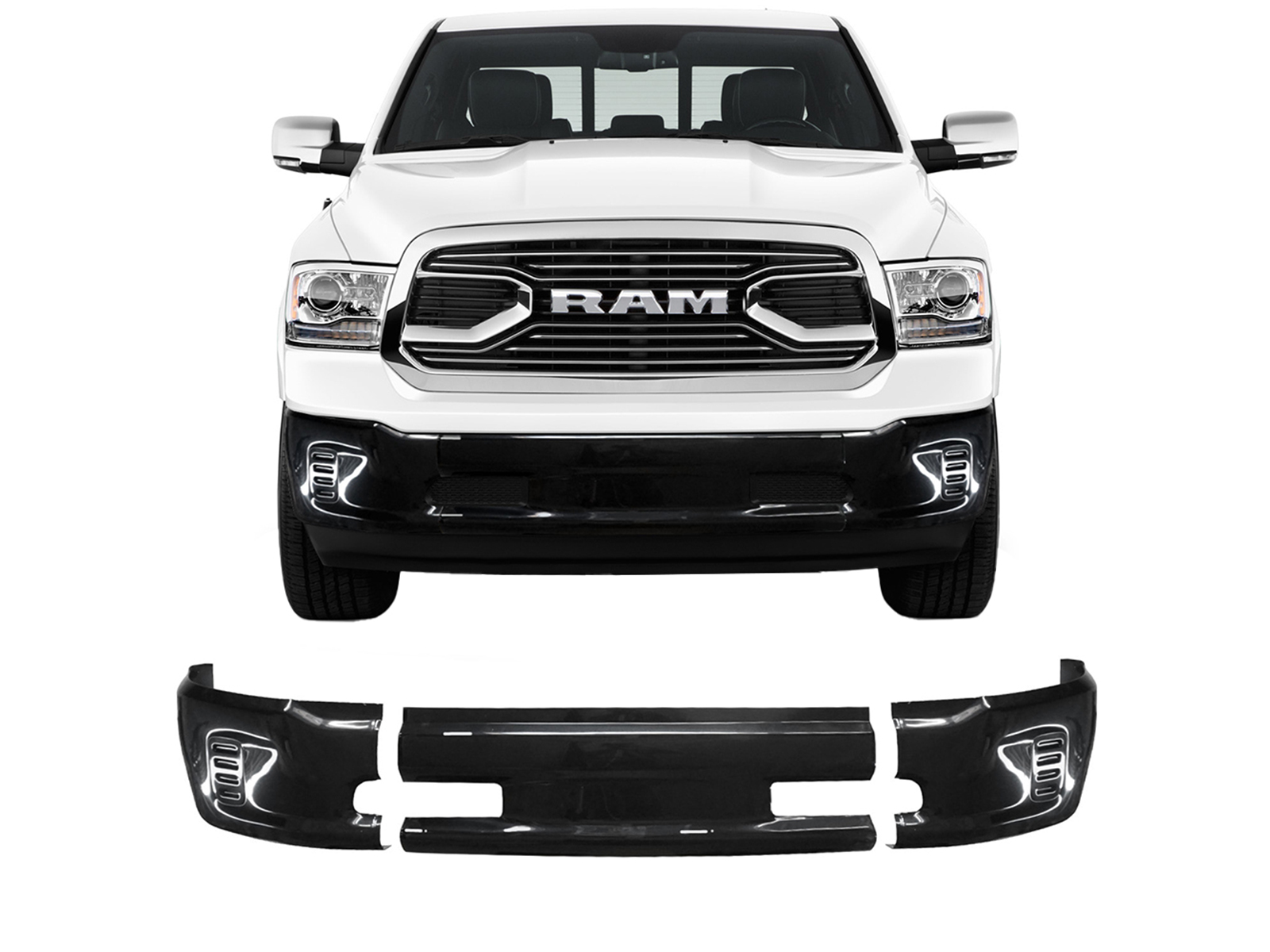 Ecoological BumperShellz Front Bumper Covers DR0101 RealTruck