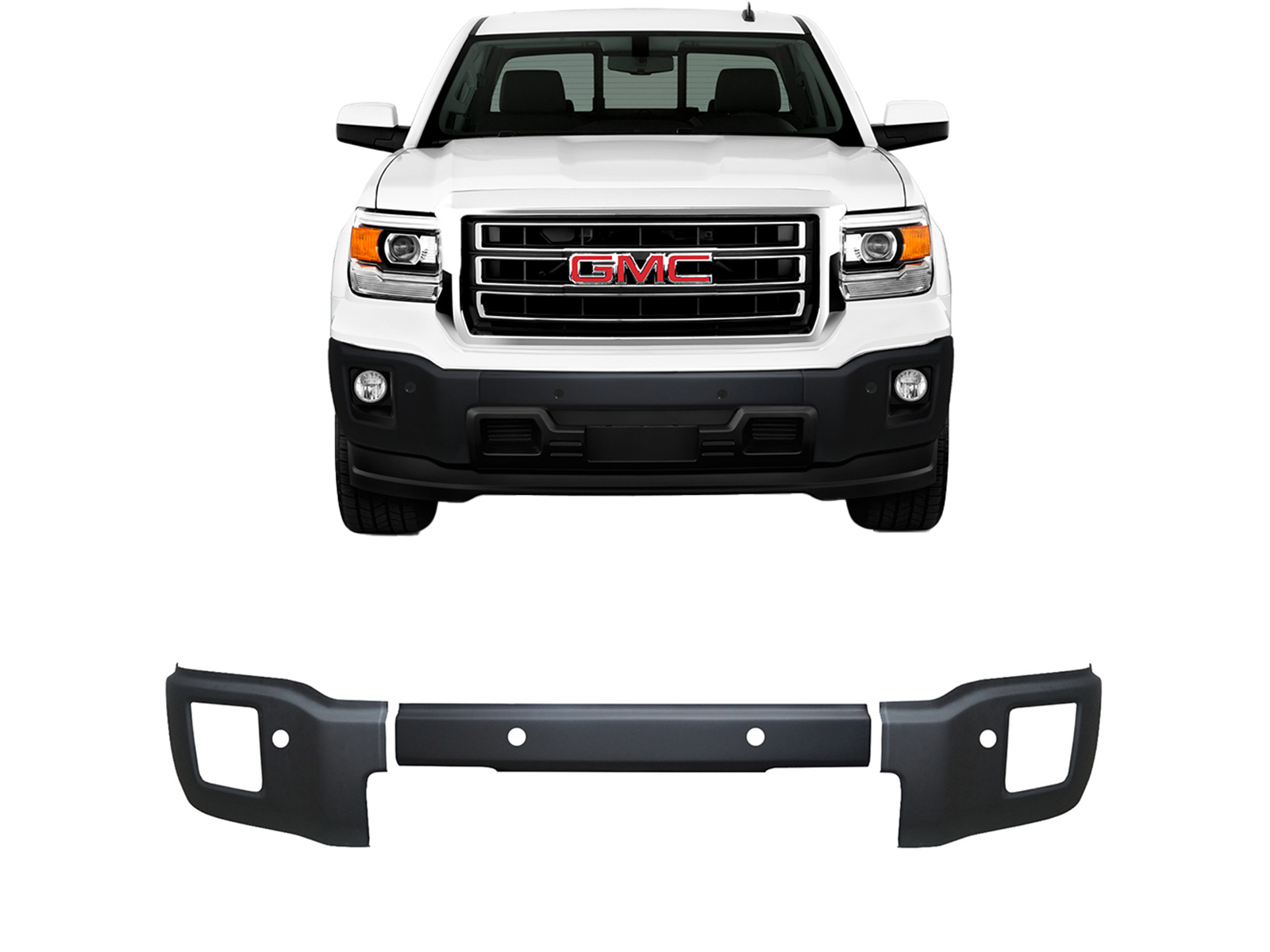 Fits 2014-2015 GMC Sierra 1500 (ECC-BS0402)