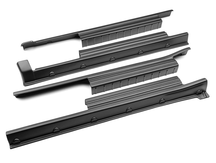 Bushwacker Trail Armor Rocker Panels 14136 RealTruck