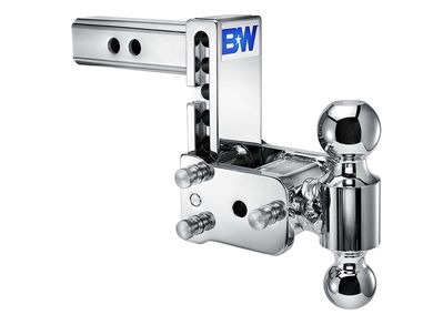 B&W Tow & Stow Adjustable Ball Mount | RealTruck