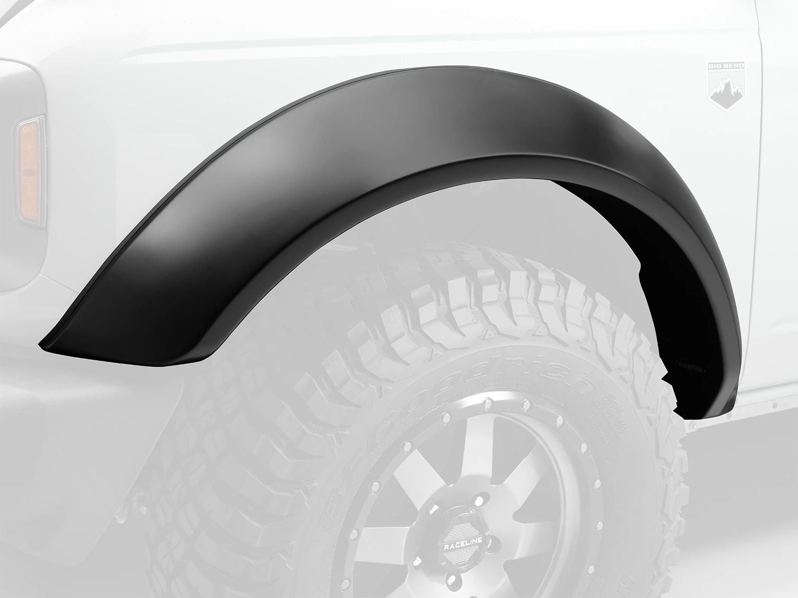 1996 Ford Bronco Bushwacker Fender Flares | RealTruck, image size:1600x1200