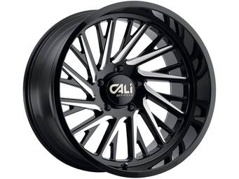 Cali Offroad Milled Gloss Black Purge Wheel