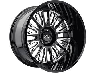 Cali Offroad Milled Gloss Black Vertex Wheel