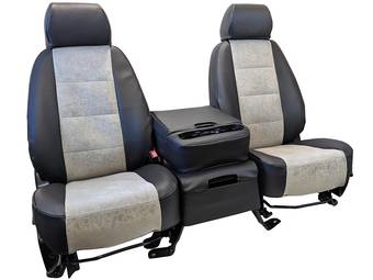 caltrend-black-light-grey-super-suede-sport-seat-covers