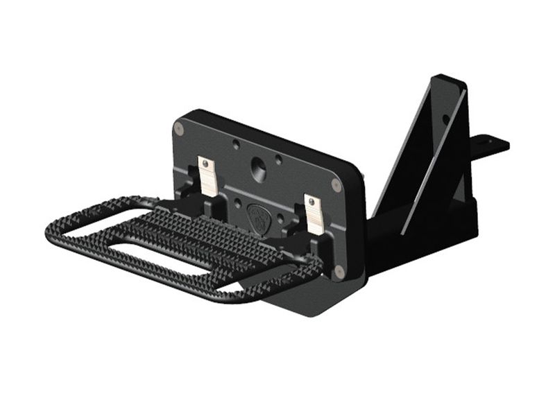 Xp Ladder Carr HD Mega Ladder Rack Step XP3 Black | RealTruck