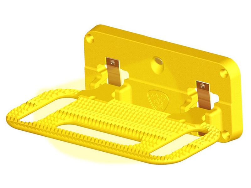 Xp Ladder Carr HD Mega LED Ladder Rack Step XP7 Safety Yellow | RealTruck