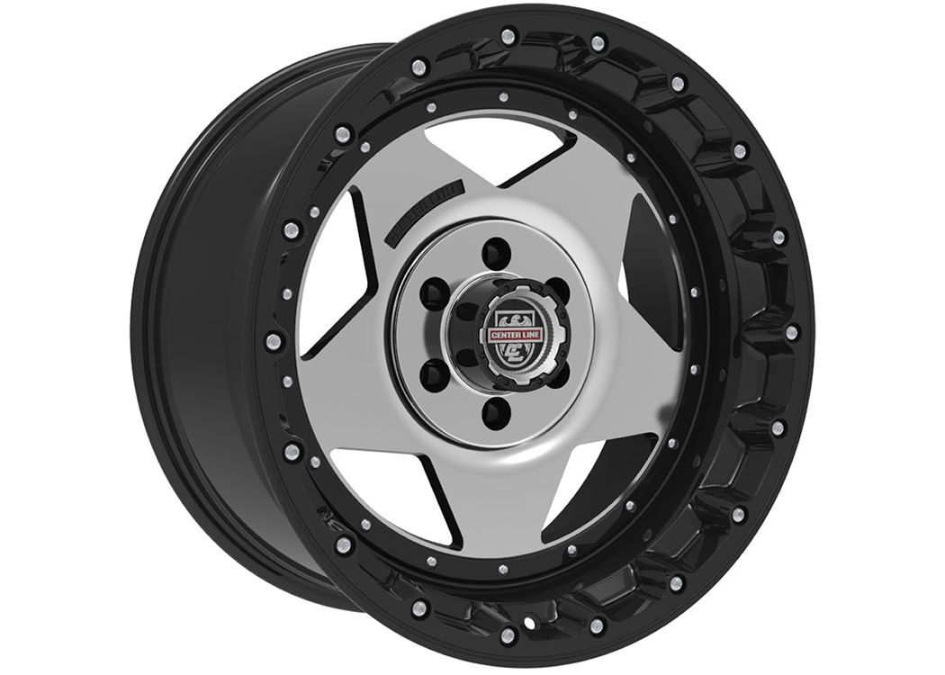 Centre Line Rims Center Line Machined Gloss Black RT-1 Wheels | RealTruck