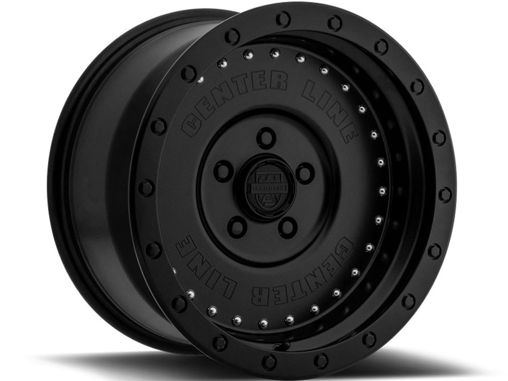 Center Line Matte Black Full Jacket Wheel 842B-7907312