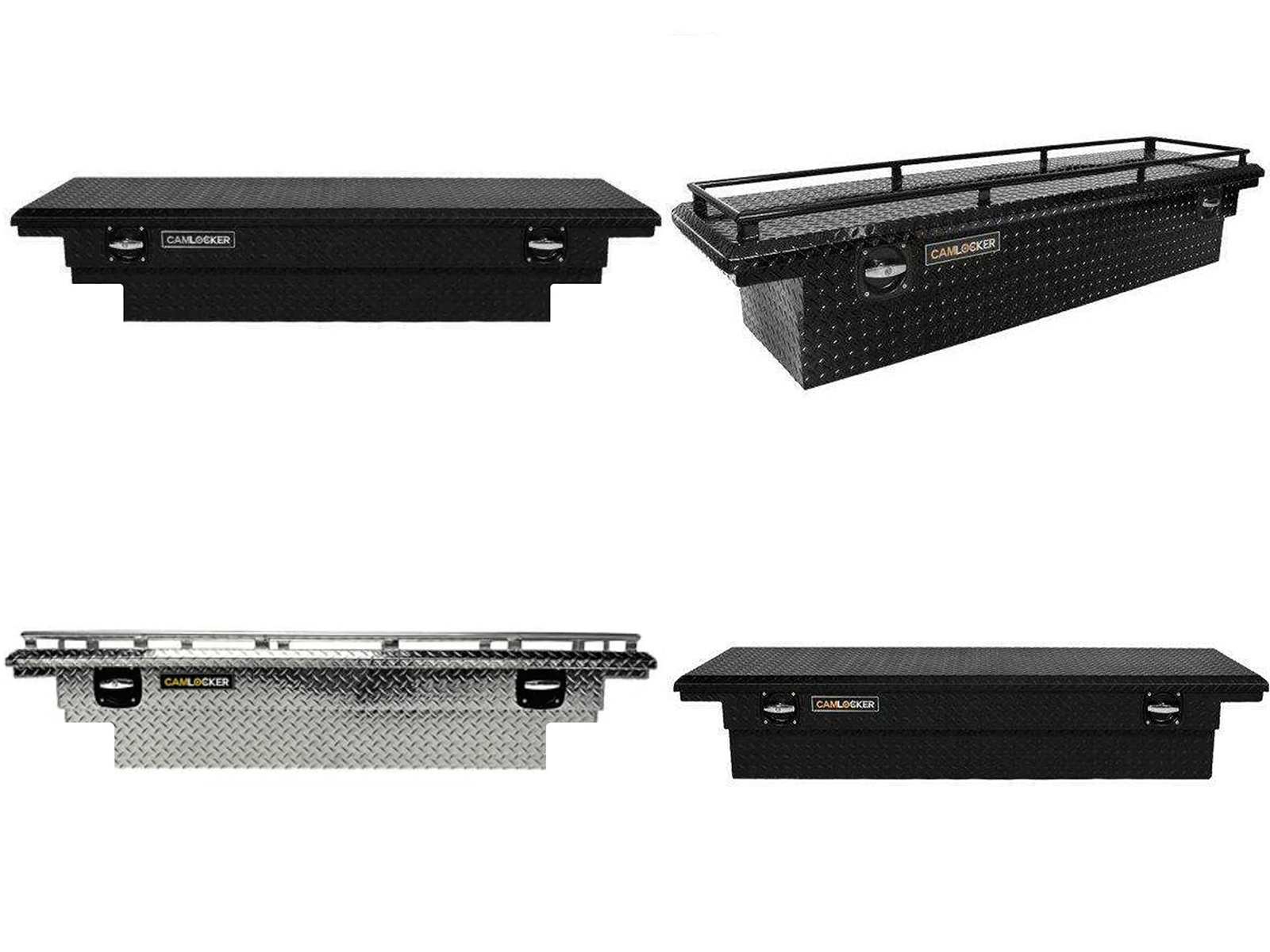 CamLocker 63 Inch Crossover Low Profile Tool Box | RealTruck