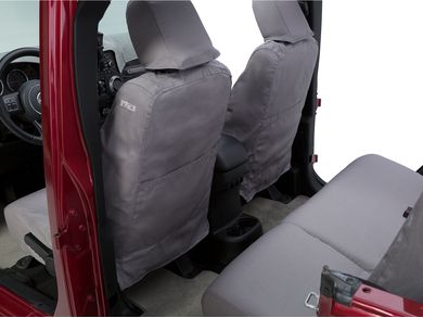 Grey Covercraft SeatSaver Second Row Custom Fit Seat Cover for Select Dodge Ram Pickup Models Polycotton