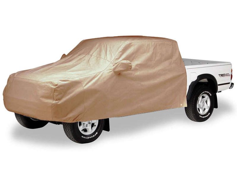 Covercraft Tan Flannel Truck Cab Covers RealTruck
