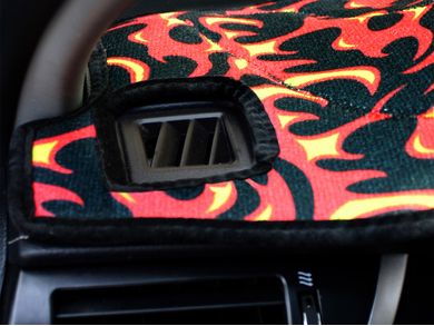 Coverking Designer Print Velour Dashboard Covers