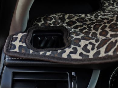 Coverking Fashion Print Dash Cover, Zebra & Leopard Print Dashboard Cover