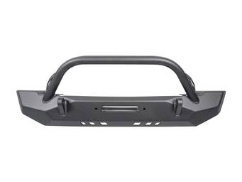 CrawlTek Pyro Mid-Width Front Bumper with Bull Bar CWLTJ10211 Main Image