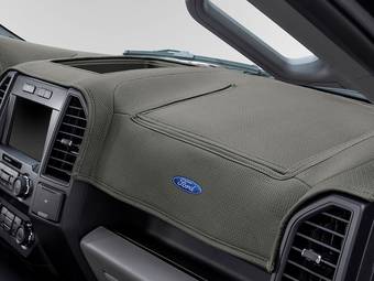 dashmat-grey-ford-custom-dash-cover-blue-oval