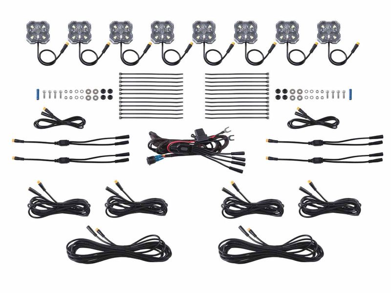 Diode Dynamics Stage Series RGBW Rock Lights DD7454&DDL-DD3066 | RealTruck