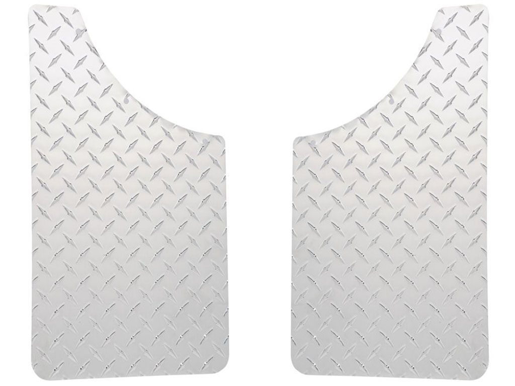 Dee Zee Diamond Plate Mud Flaps DZ1808 | RealTruck