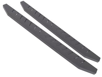 Dee Zee Black Louvered Side Steps | RealTruck