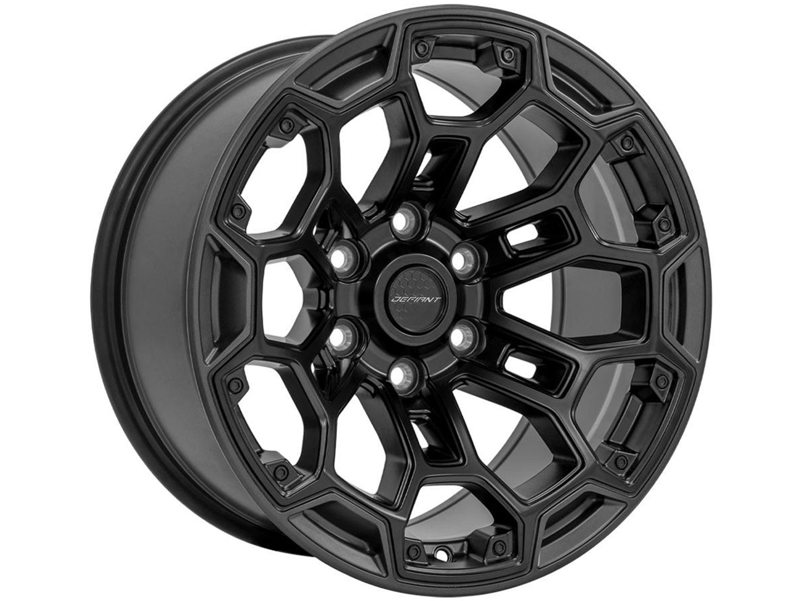 Defiant Matte Black & Grey DF03 Wheels RealTruck