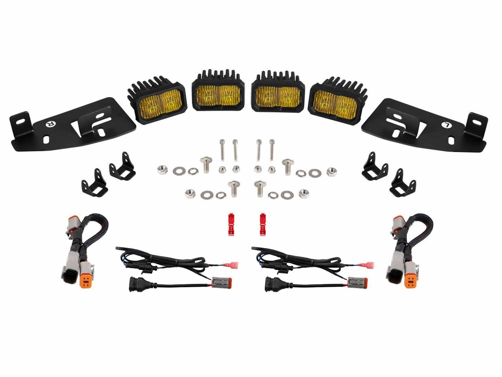 Diode Dynamics Stage Series Fog Pocket Kit DD7623 | RealTruck