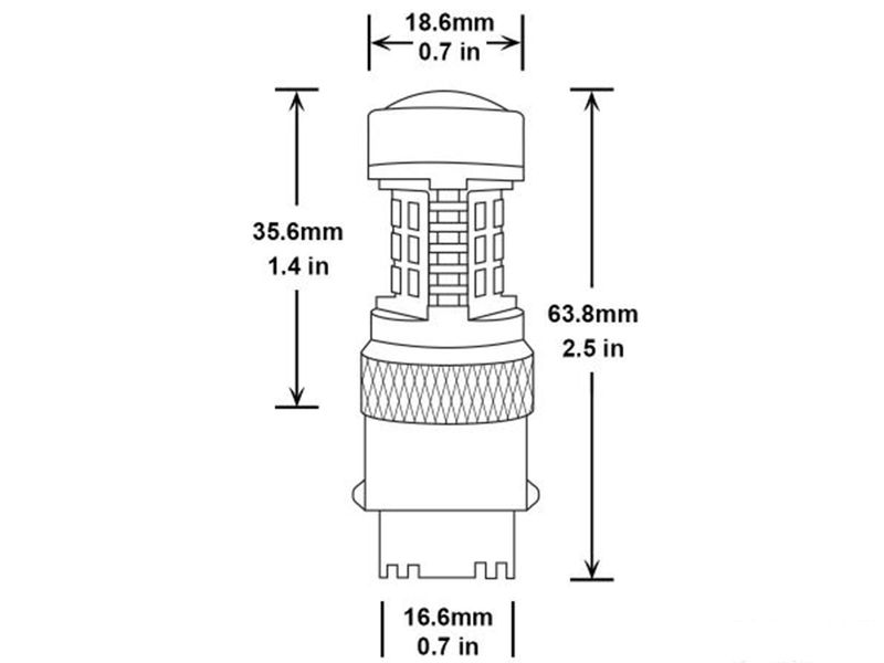 Diode Dynamics Switchback HP24 LED Turn Signal Bulbs RealTruck