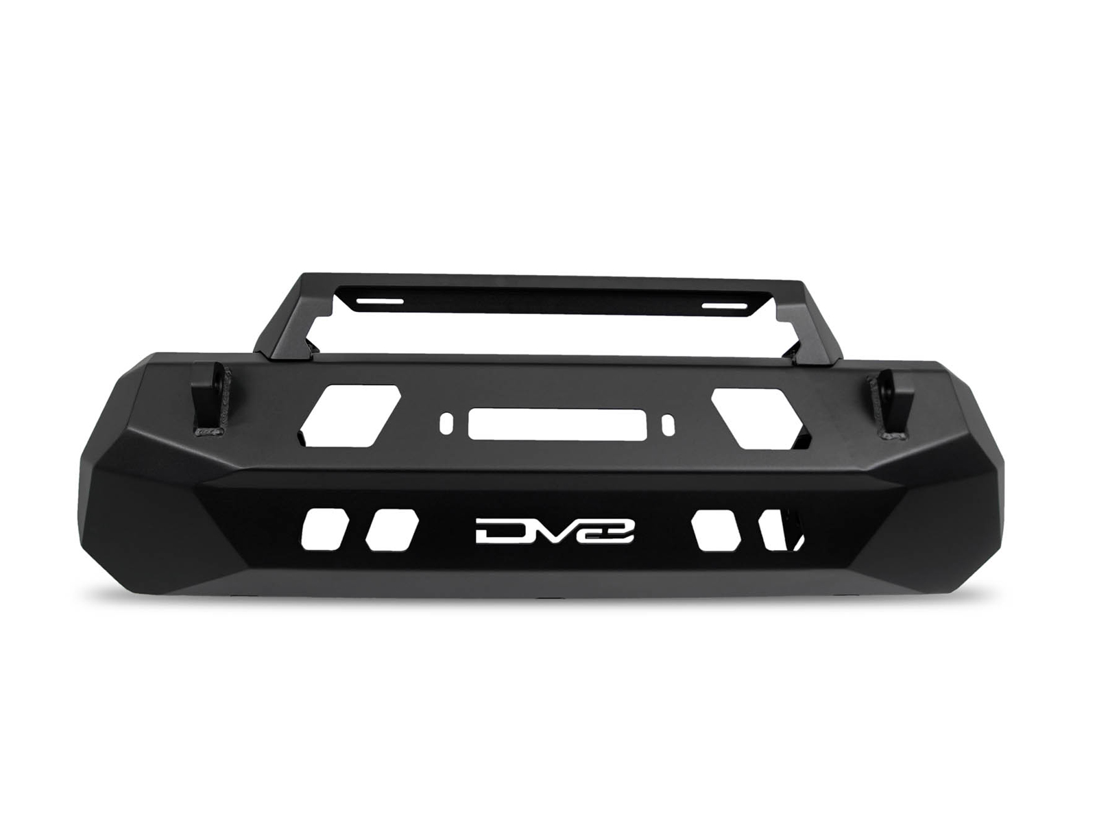 DV8 Offroad Center Mount Front Winch Bumper | RealTruck