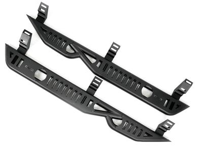DV8 Offroad OE Plus Side Steps SRTL4-01 | RealTruck