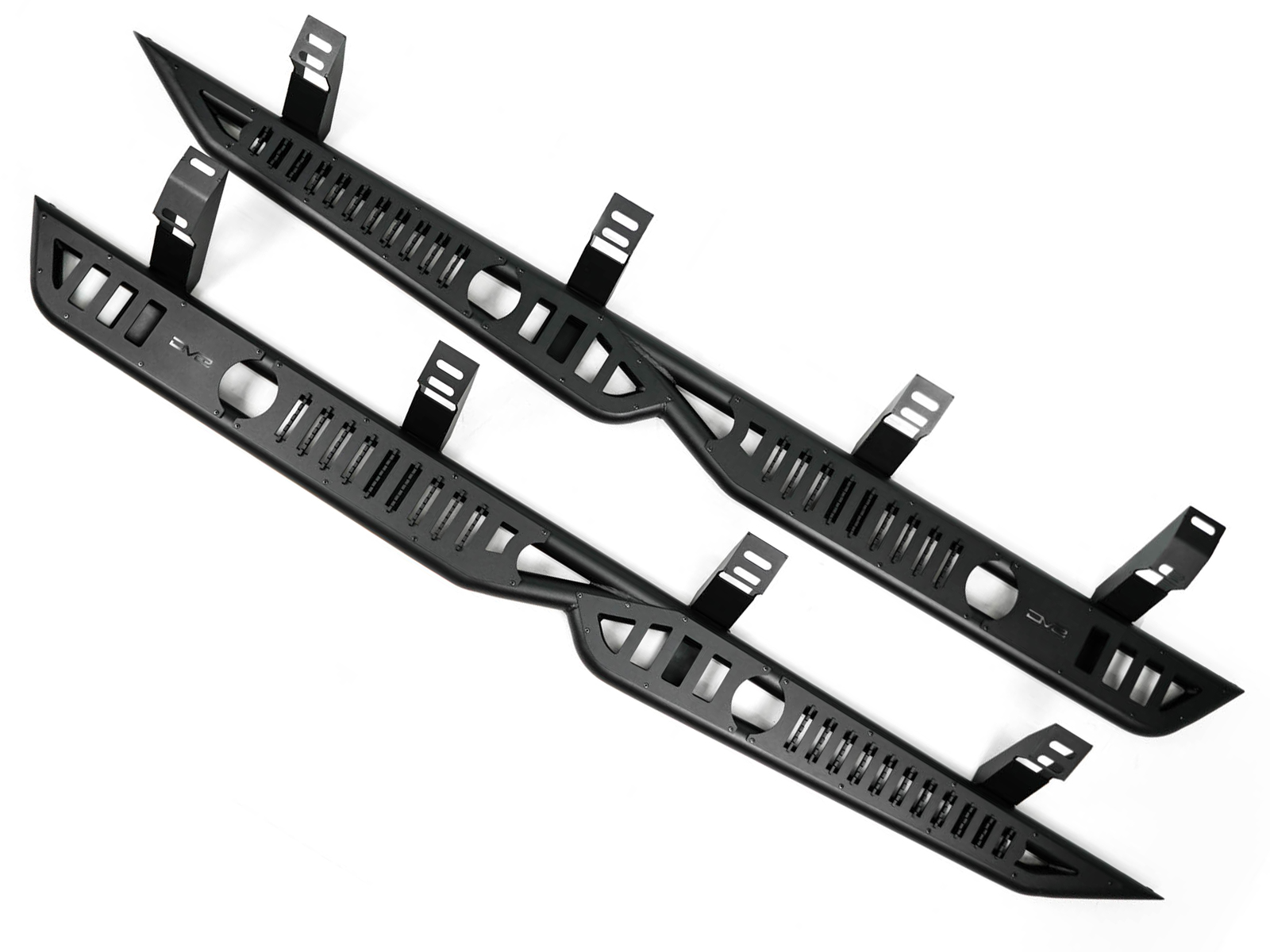 DV8 Offroad OE Plus Side Steps SRTT2-01 | RealTruck