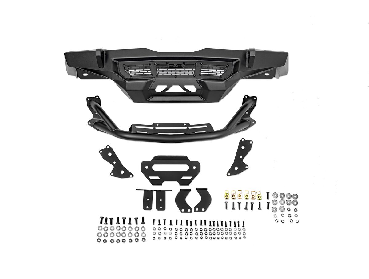 DV8 Offroad Spec Series Front Winch Bumper FBJL-09 | RealTruck