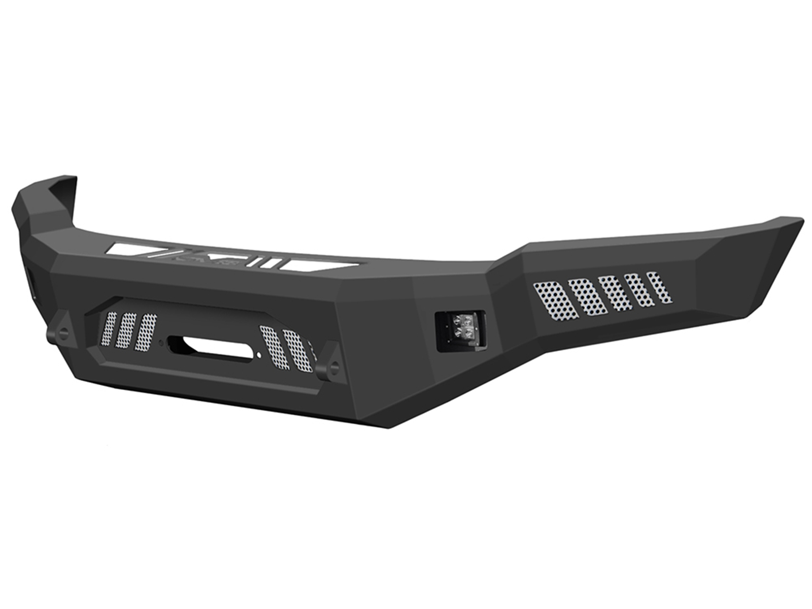 DV8 Offroad Steel Front Winch Bumper FBFF1-08 | RealTruck