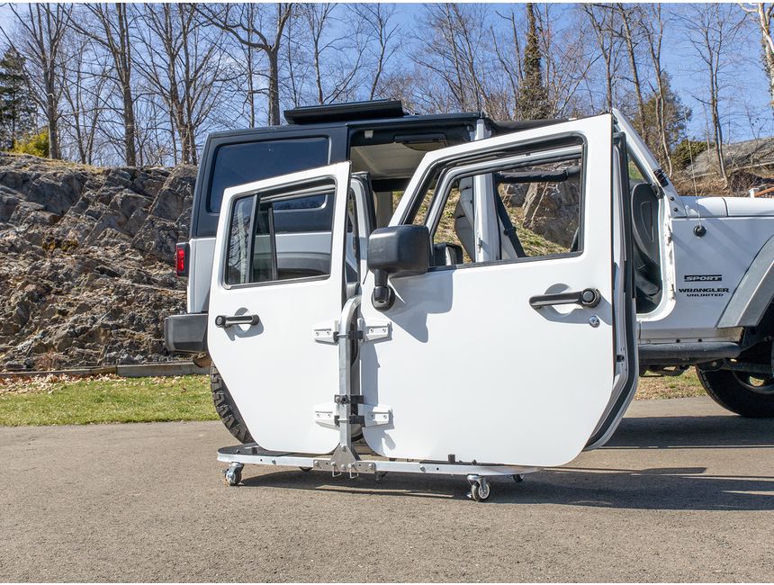 EZ4x4 EZFolding Rolling Door Cart 1900 0084 RealTruck