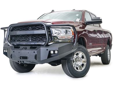 Fab Fours Premium Winch Front Bumper w/ Full Guard DR19-A4450-1