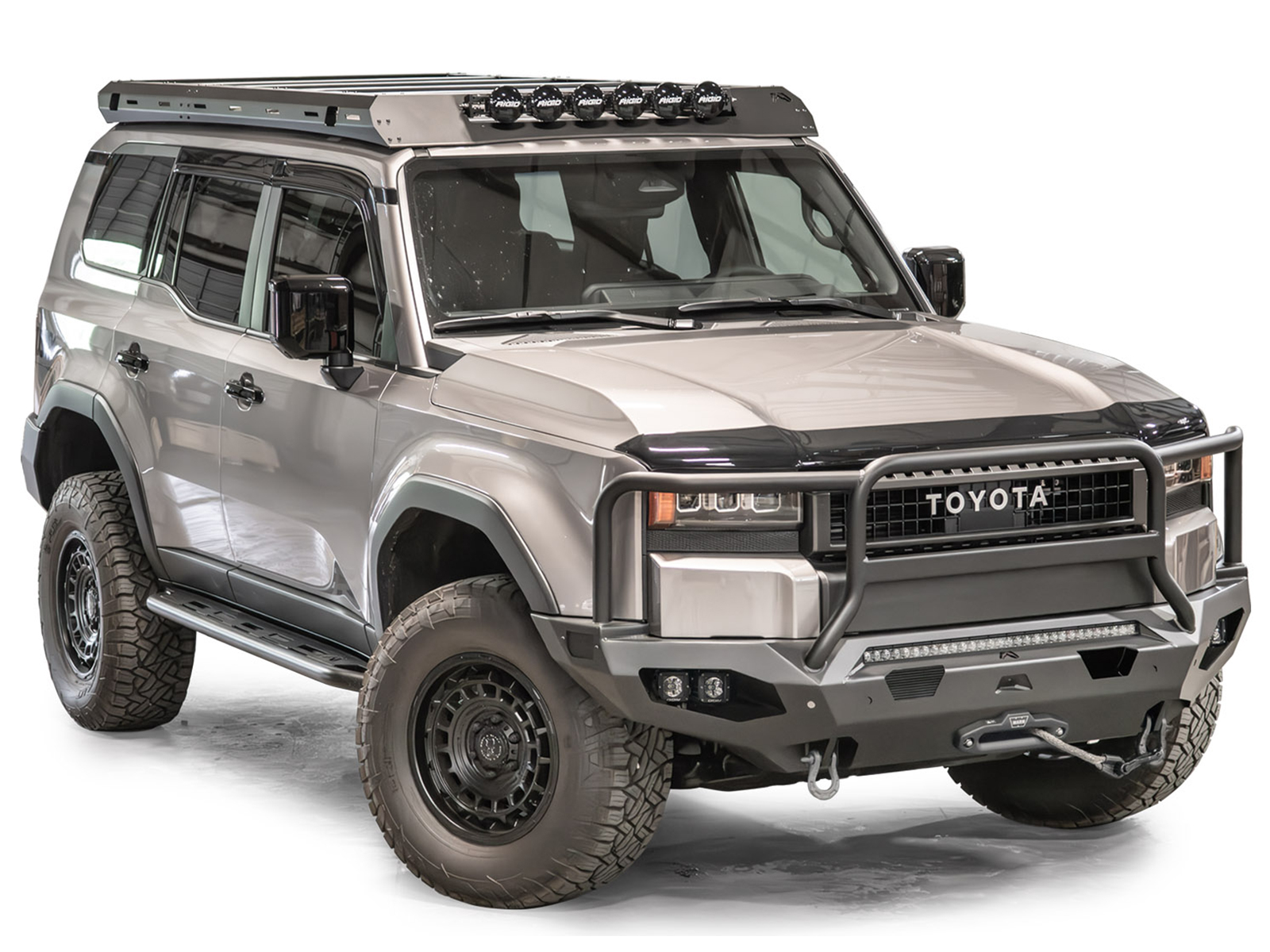 Fab Fours Roof Rack - Matte Black TL24-RR67-1 | RealTruck