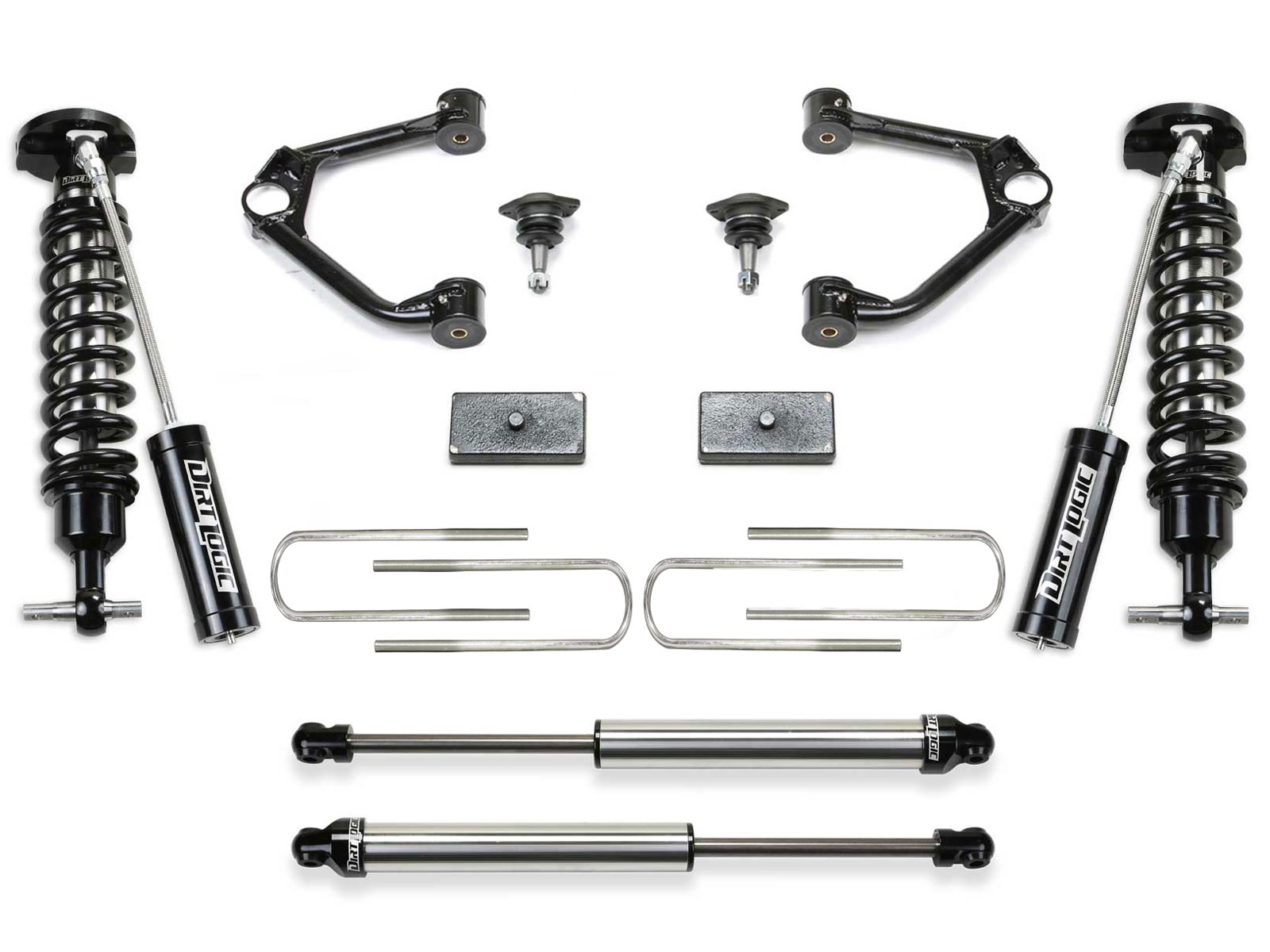 Fabtech 1.5" Coilover Lift Kit K1223DL
