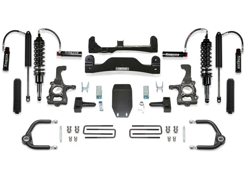 Fabtech 4 Coilover Lift Kit FABK2350DL RealTruck