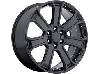 Factory Reproductions Gloss Black FR 49 Wheel